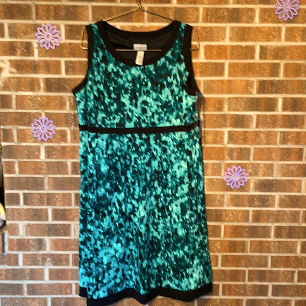 Green and Black Catherine’s Dress